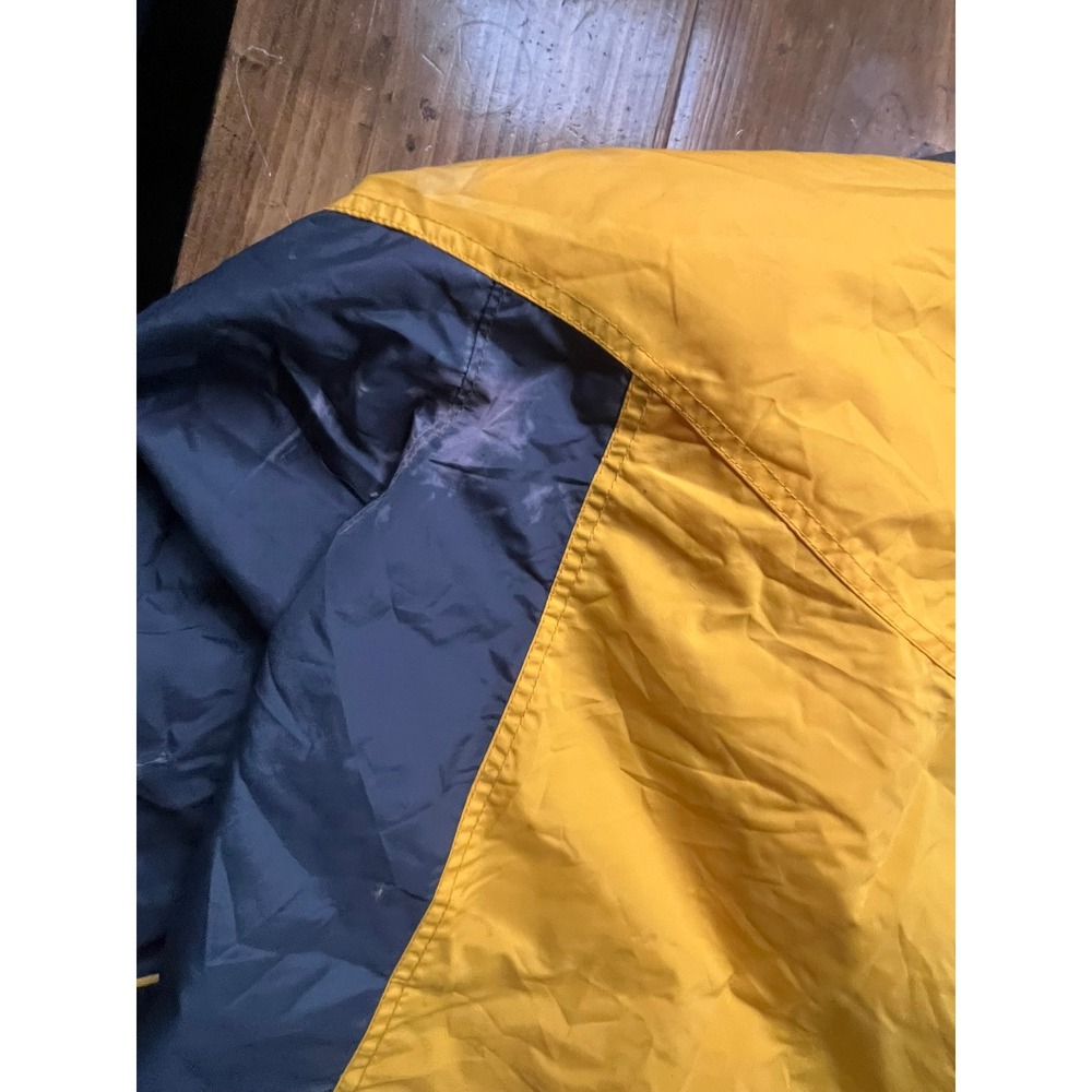 Columbia Bugaboo Jacket Womens Large Yellow Navy Blue Full Zip Outdoor Shell - Picture 8 of 9